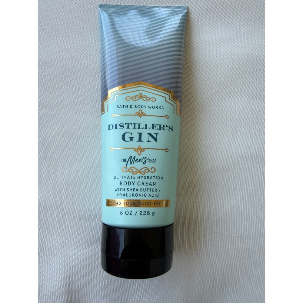 Bath & Body Works Distiller's Gin‎ Men's Shop Ultimate Hydration Body Cream 8oz